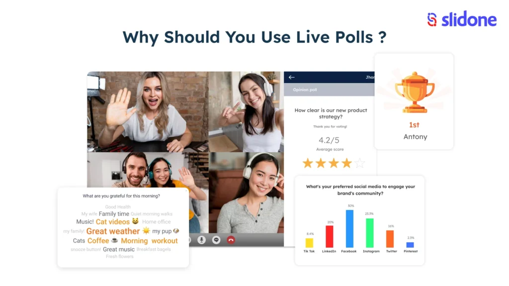 Why Should You Use Live Polls ?