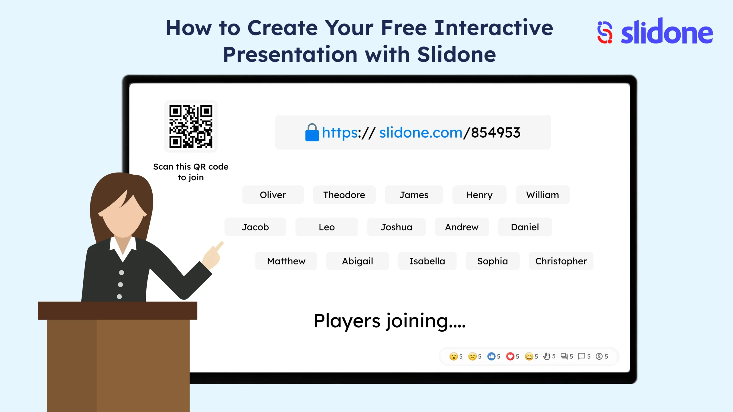 Steps to Create Your Free Interactive Presentation with Slidone